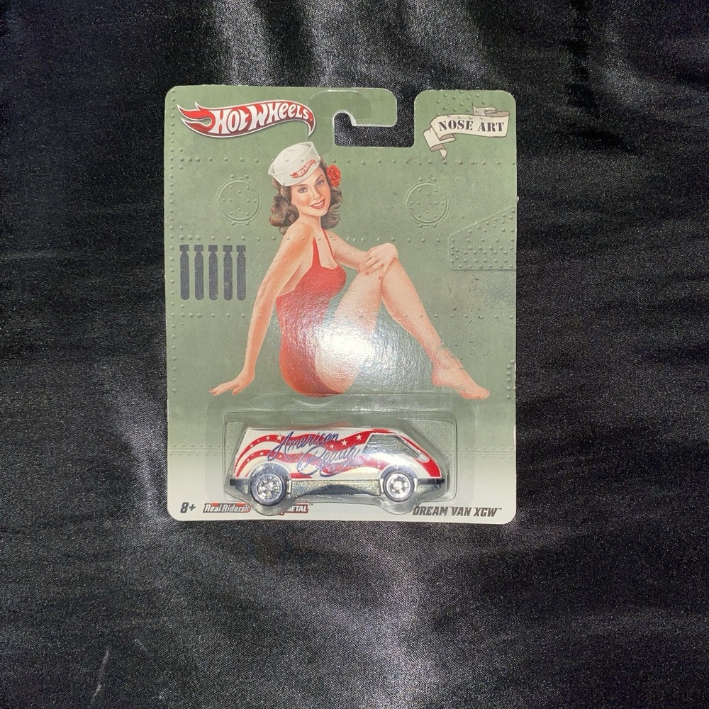 Hot Wheels Nose Art - American Beauty Dream Van XGW Nostalgia Series